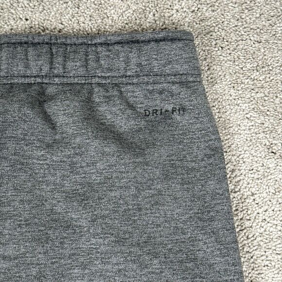 Nike Dri Fit Sweatpants Men's Medium Gray Casual Joggers Tapered - Picture 7 of 7